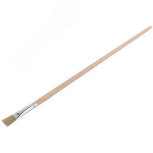 Кисть художественная для масляной краски плоская 10 # (11 мм) - фото 2