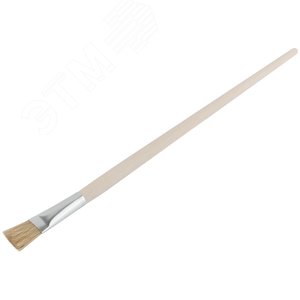 Кисть художественная для масляной краски плоская 14 # (15 мм) - фото 2