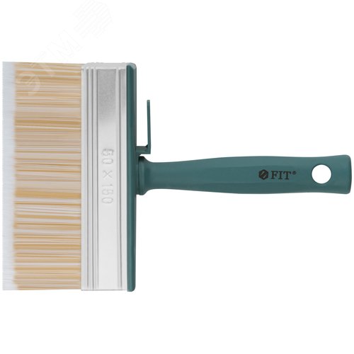 Макловица, искусственная светлая щетина, пластиковый корпус, полая ручка, ''мини'' 50x150 мм - фото 1