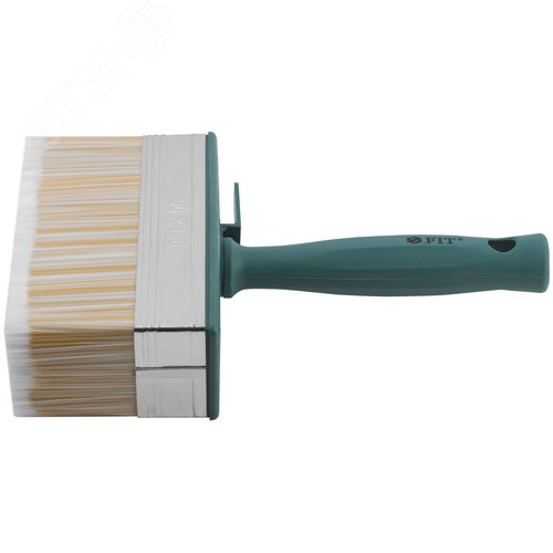 Макловица, искусственная светлая щетина, пластиковый корпус, полая ручка, ''мини'' 50x150 мм - фото 4