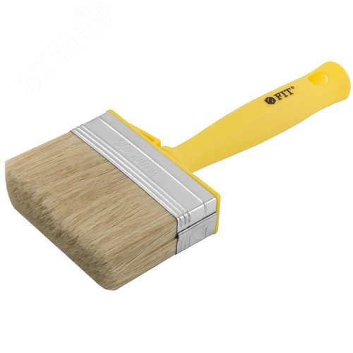 Макловица, натур.светлая щетина, пластиковый корпус, полая ручка, ''мини'' 30x100 мм - фото 2