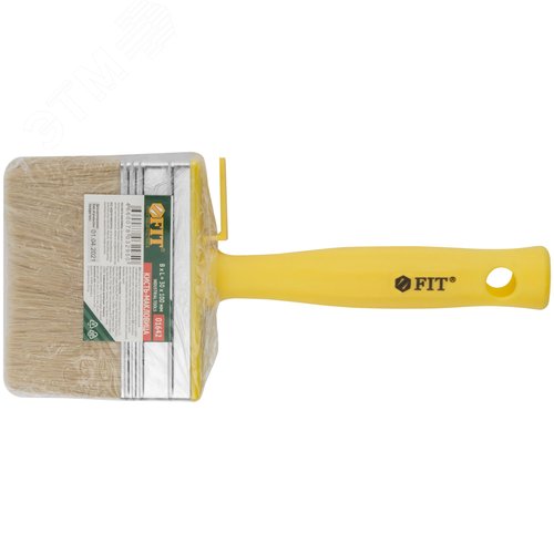 Макловица, натур.светлая щетина, пластиковый корпус, полая ручка, ''мини'' 30x100 мм - фото 3