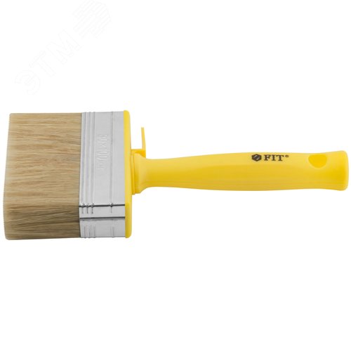 Макловица, натур.светлая щетина, пластиковый корпус, полая ручка, ''мини'' 30x100 мм - фото 4