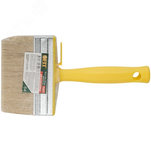 Макловица натуральная светлая щетина пластиковый корпус - фото 3