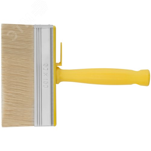 Макловица, натур.светлая щетина, пластиковый корпус, полая ручка, ''мини'' 50x150 мм - фото 1