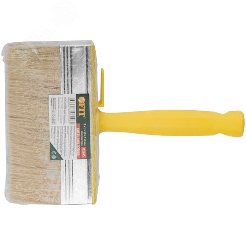 Макловица, натур.светлая щетина, пластиковый корпус, полая ручка, ''мини'' 50x150 мм - фото 3