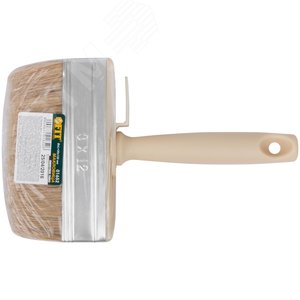 Макловица, натур. светлая щетина, пластиковый корпус ''мини'' 30x120 мм - фото 3