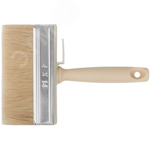 Макловица, натур. светлая щетина, пластиковый корпус ''мини'' 40x140 мм - фото 2