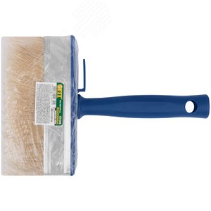 Макловица, натур.светлая щетина, пластиковый корпус, полая ручка, ''мини'' 50x150 мм - фото 3