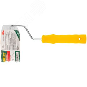 Валик полиакриловый, бежевый с черной полоской, диаметр 40/61 мм, ворс 10.4 мм, 100 мм - фото 3