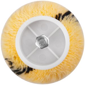 Валик полиакриловый, бежевый с черной полоской, диаметр 40/61 мм, ворс 10.4 мм, 230 мм - фото 4