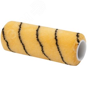 Ролик полиакриловый, бежевый с черной полоской, диаметр 40/61 мм, ворс 10.4 мм, 180 мм - фото 2