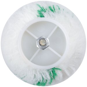 Валик полиакриловый, белый с зеленой полоской, диаметр 40/74 мм, ворс 16.8 мм, 230 мм - фото 4