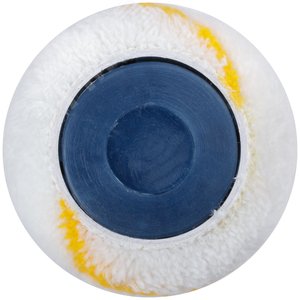 Валик полиакрил/полиэстер/хлопок, с желтой полосой, каркасная система, диаметр 40/60 мм, ворс 6 мм, 230 мм - фото 4