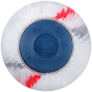 Валик полиакриловый, белый со спиральными полосами, каркасная система, диаметр 40/64 мм, ворс 12 мм, 230 мм - фото 4