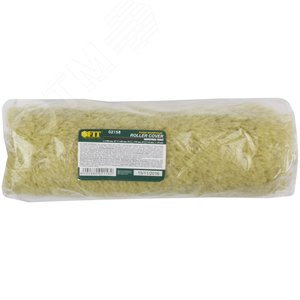 Ролик полиакриловый нитяной, диаметр 40/76 мм, ворс 18 мм, бюгель 6 мм, зеленый, 180 мм - фото 3