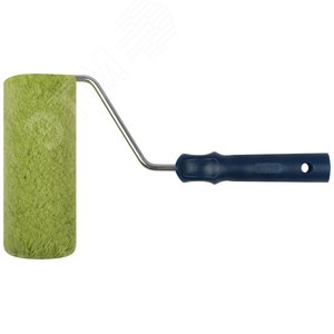Валик полиакриловый нитяной зеленый Профи, бюгель 8 мм, диаметр 47/83 мм, ворс 18 мм, 180 мм - фото 1