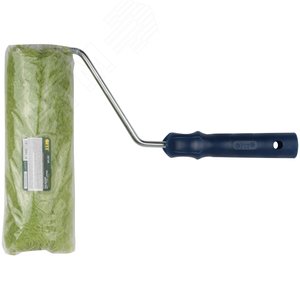 Валик полиакриловый нитяной зеленый Профи, бюгель 8 мм, диаметр 47/83 мм, ворс 18 мм, 230 мм - фото 3