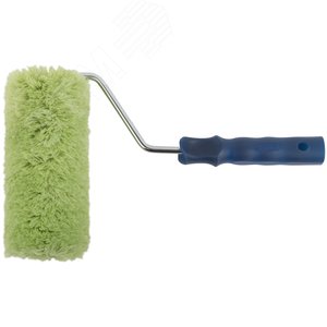 Валик полиакриловый нитяной зеленый Профи, бюгель 8 мм, диаметр 58/94 мм, ворс 18 мм, 180 мм - фото 1