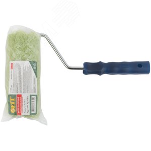 Валик полиакриловый нитяной зеленый Профи, бюгель 8 мм, диаметр 58/94 мм, ворс 18 мм, 180 мм - фото 3