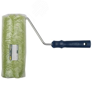 Валик полиакриловый нитяной зеленый Профи, бюгель 8 мм, диаметр 70/106 мм, ворс 18 мм, 230 мм - фото 3