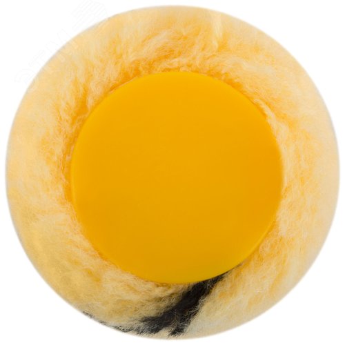 Ролик сменный полиакриловый бежевый с черной полосой - фото 4