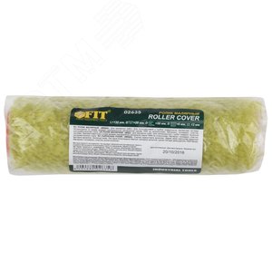 Ролик сменный полиакриловый зеленый ''миди'', диаметр 28/52 мм, ворс 12 мм, 150 мм - фото 3