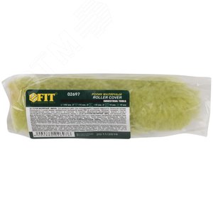 Ролик полиакриловый сменный ''мини'' зеленый, диаметр 15/35 мм, ворс 10 мм, 100 мм - фото 3