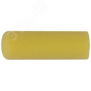 Валик поролоновый желтый с ручкой ''мини'' 100 мм + 2 сменных ролика - фото 5