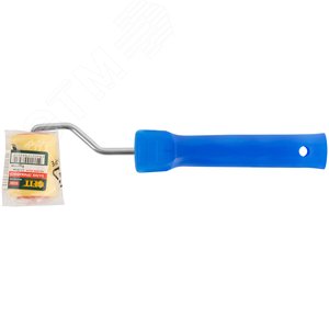 Валик прижимной для обоев резиновый, желтый 50 мм - фото 3