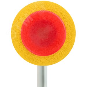 Валик прижимной для обоев резиновый, желтый 50 мм - фото 5