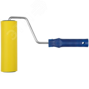 Валик прижимной для обоев резиновый, большой диаметр, Профи 180 мм - фото 1