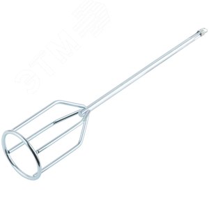 Миксер для строительных смесей повышенной вязкости оцинкованный, хвостовик SDS-PLUS 80х400 мм - фото 2