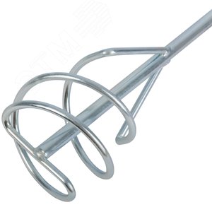 Миксер для строительных смесей оцинкованный Профи, хвостовик SDS-PLUS 80x400 мм - фото 2