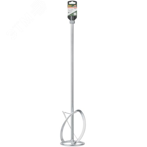 Миксер для тяжелых строительных смесей усиленный Профи, хвостовик М14, 120х590 мм - фото 3