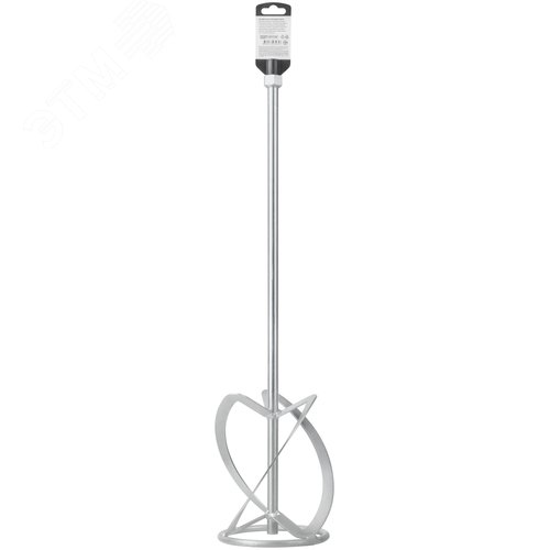 Миксер для тяжелых строительных смесей усиленный Профи, хвостовик М14, 140х590 мм - фото 4