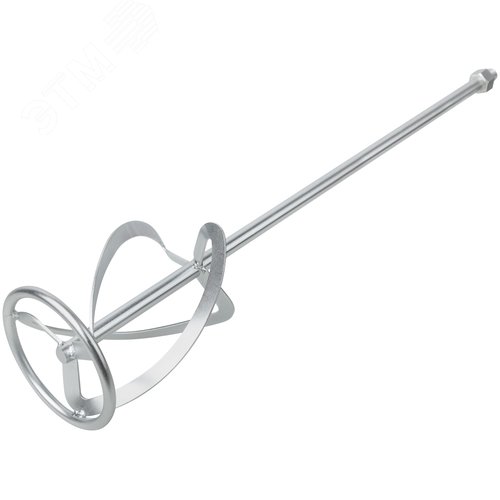 Миксер для легких строительных смесей усиленный Профи, хвостовик М14, 120х590 мм - фото 2