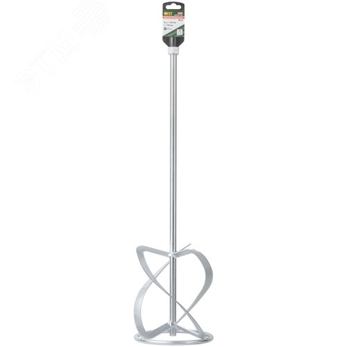 Миксер для легких строительных смесей усиленный Профи, хвостовик М14, 160х590 мм - фото 3