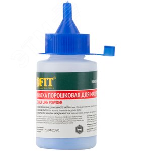 Краска разметочная для ударного шнура, 50 гр синяя - фото 2