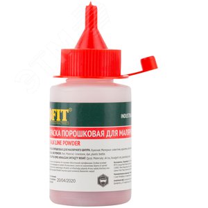 Краска разметочная для ударного шнура, 50 гр красная - фото 2