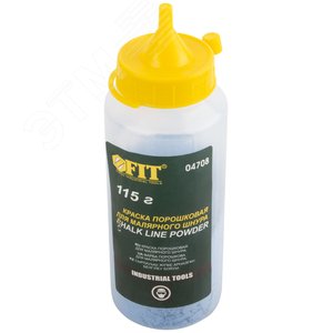 Шнур малярный отбойный, ABS пластиковый прорезиненный корпус 30 м + краска разметочная 115 гр - фото 4