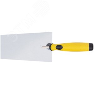 Мастерок нержавеющий, мягкая ручка, Профи, ''трапеция'' 180 мм - фото 4