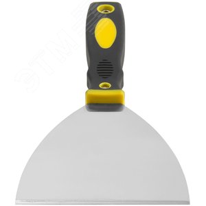 Шпатель для удаления ржавчины Профи, толщ. лезвия 1 мм, двухкомп.ручка с метал.бойком 5'' (125 мм) - фото 4