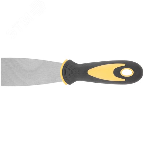 Шпатель, нерж.сталь, прорезиненная ручка 1,5'' (38 мм) - фото 1