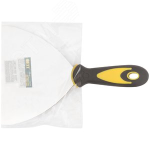 Шпатель, нерж.сталь, прорезиненная ручка 6'' (150 мм) - фото 3