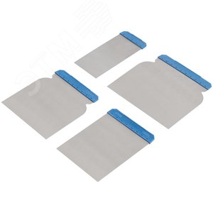 Шпатели металлические набор 4 шт(''Япончик'') 50/80/100/120 мм - фото 2