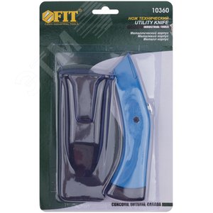 Нож для напольных покрытий усиленный ''Дельфин'' Профи, серый (в чехле) - фото 3