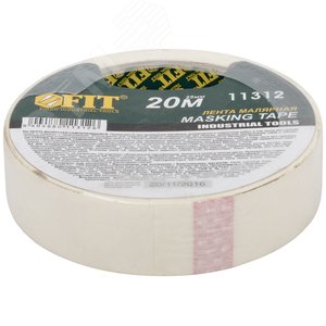 Лента малярная креппированная, самоклеющаяся, 25 мм х 20 м - фото 3