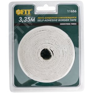 Лента бордюрная, самоклеющаяся, водостойкая, 20 мм х 20 мм х 3,35 м - фото 2