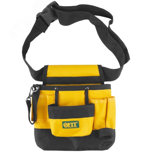 Изображение товара Пояс для инструмента одинарный, полиэстер, 9 отделений, 1 петля для инструмента (шт)